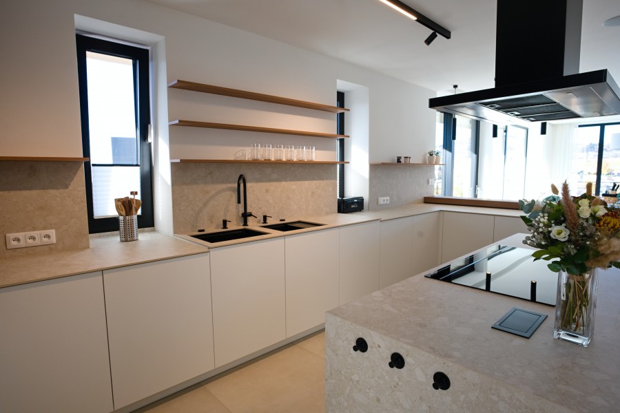 Dekton Ava - realizace rodinného domu